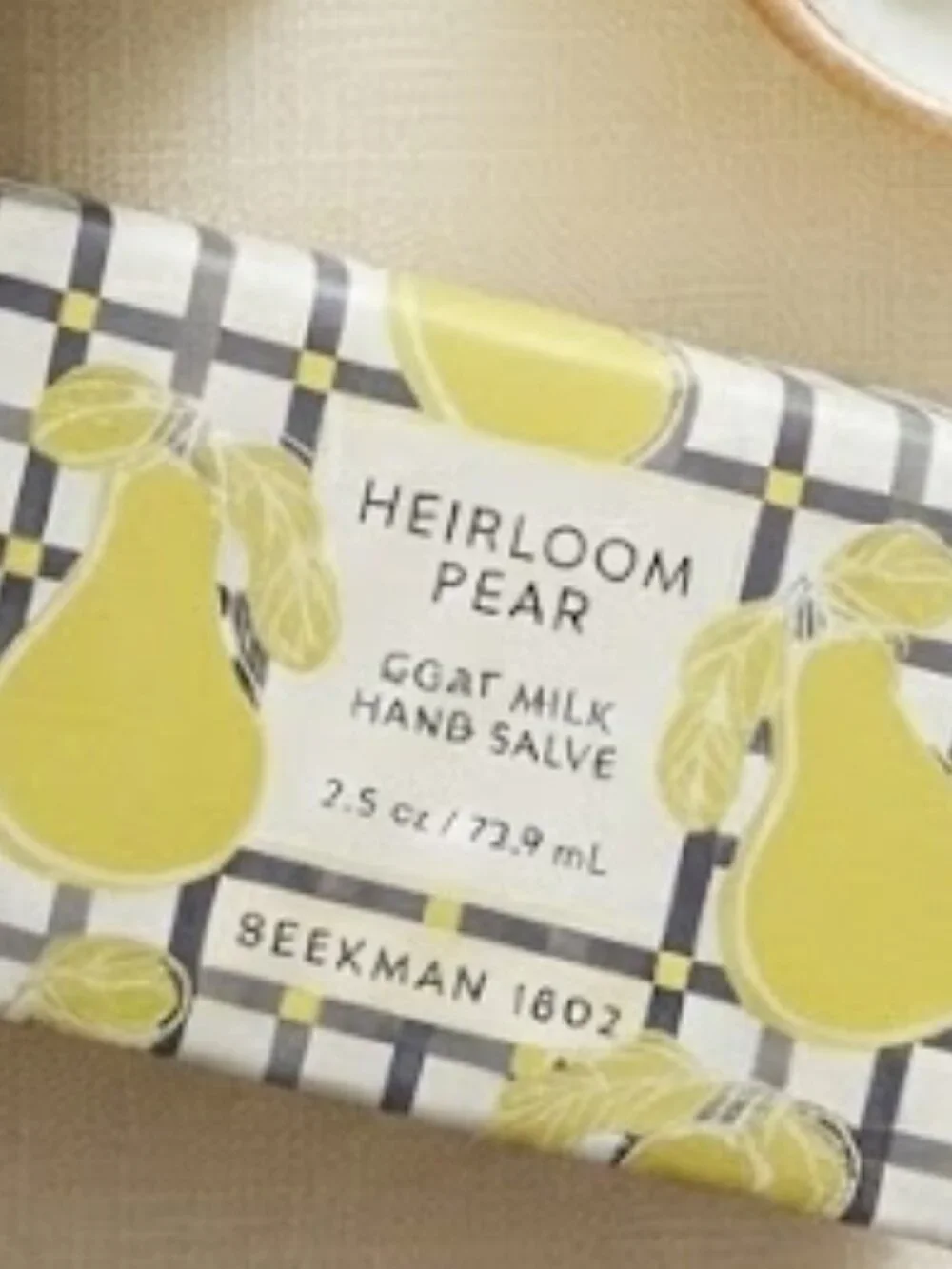 Beekman 1802 Heirloom Pear Whipped Body Cream & Hand Salve Bundle Set of 3 - NEW